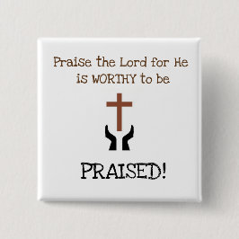 Elogio el botón del Señor