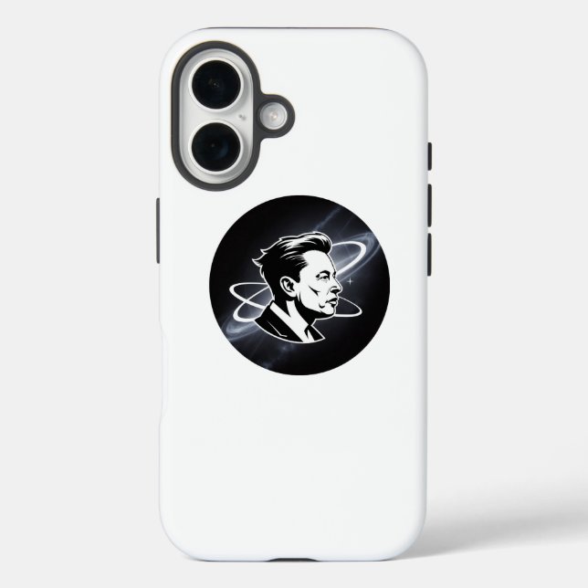 Elon Musk: La leyenda - Funda del iPhone 16 para V (Reverso )