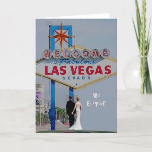 ¡ELOPED! B&G en la tarjeta de Las Vegas