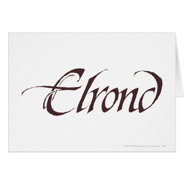 ELROND™ Name Solid (Anverso (Horizontal))