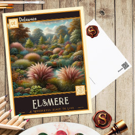 Elsmere, Delaware | Tarjeta Postal Antigua