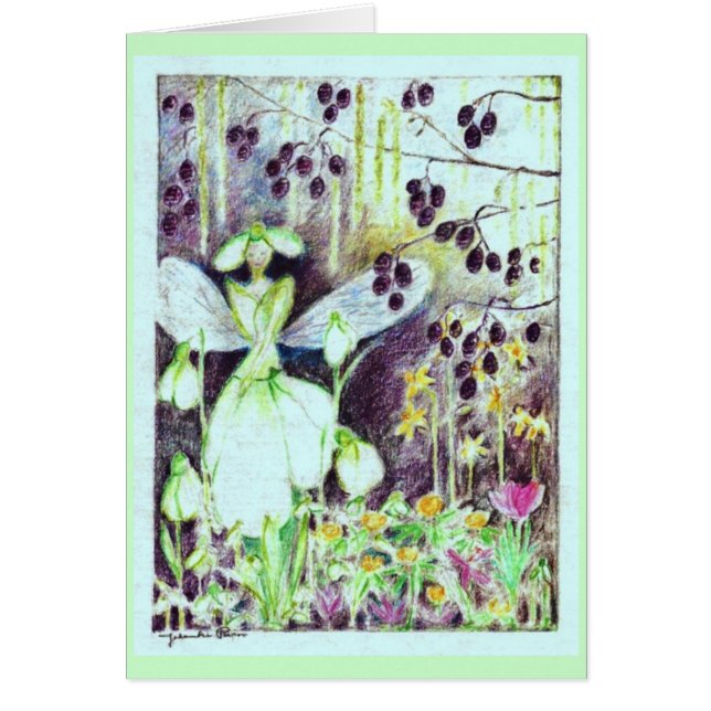 Elve "Galanthus " de Snowdrop (Frente)