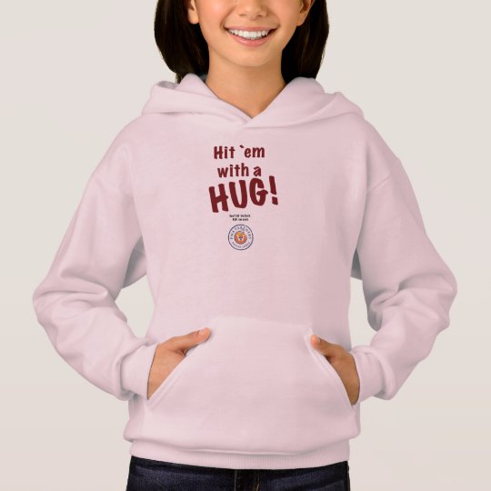 ¡Em del golpe "con un ABRAZO! La sudadera con