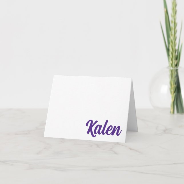 ¡EMAW, estado de Kansas! Tarjetas de nota plegadas (Anverso)