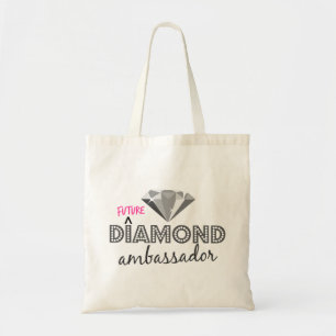 Embajador futuro la bolsa de asas del diamante