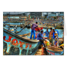 Embalaje del día, puerto Ghana de Tema