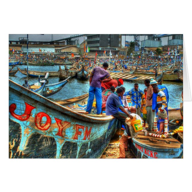 Embalaje del día, puerto Ghana de Tema (Anverso (Horizontal))