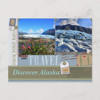 Embale sus bolsos a la postal de Alaska