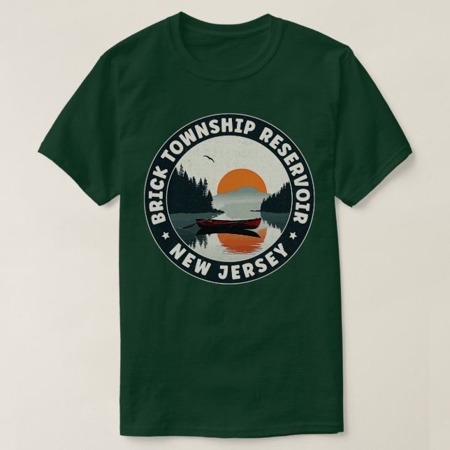 Embalse de Brick Township New Jersey (Diseño del anverso)