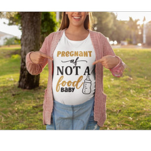 Embarazada AF Humor de Embarazo Ropa de Maternidad