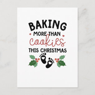 Embarazo de más de galletas esta Navidad