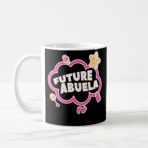 Embarazo español futuro de la taza de café de la