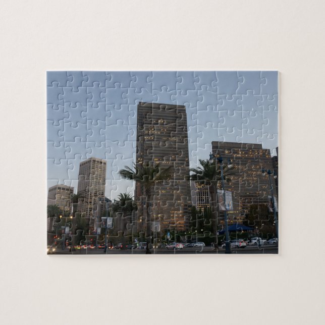 Embarcadero de San Francisco #3 rompecabezas (Horizontal)