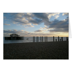 Embarcadero del oeste abandonado Brighton