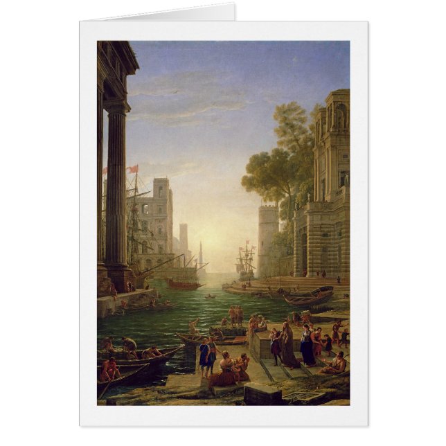 Embarque de St. Paula Romana en Ostia, 1637-39 (Frente)