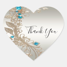 Embelleciendo al Pegatina de las piedras azules de