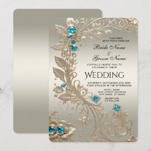 Embelleciendo la invitación a la boda de piedras a