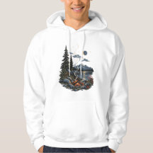 Ember After Dark | Sudadera moderna de la naturale