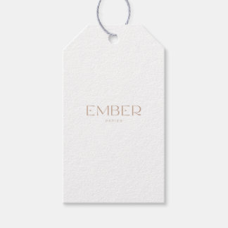 Ember Papier 2x3.5 Etiqueta de regalo Carga tu dis