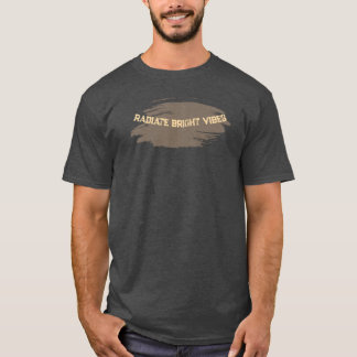 "EMBERWAVE" camiseta de diseño con vibraciones bri