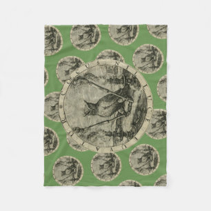 Emblema antiguo - búho - luz de la manta de la