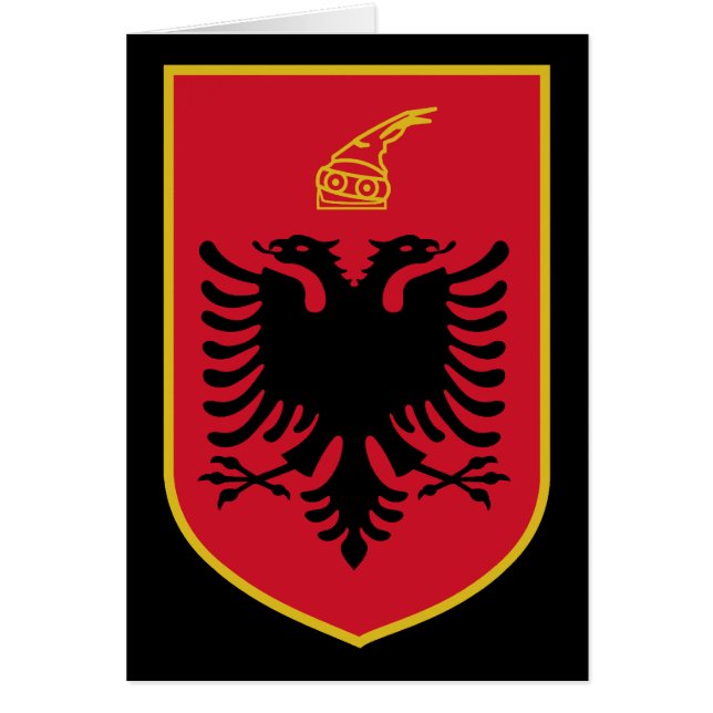 emblema de albania (Frente)