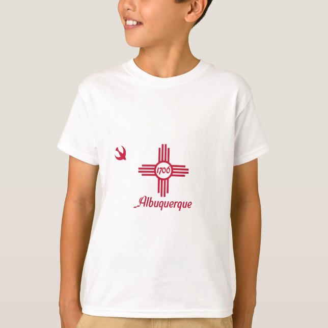 Emblema de Albuquerque, camiseta de Nuevo México (Anverso)