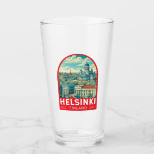 Emblema de arte de viaje de Helsinki Finlandia