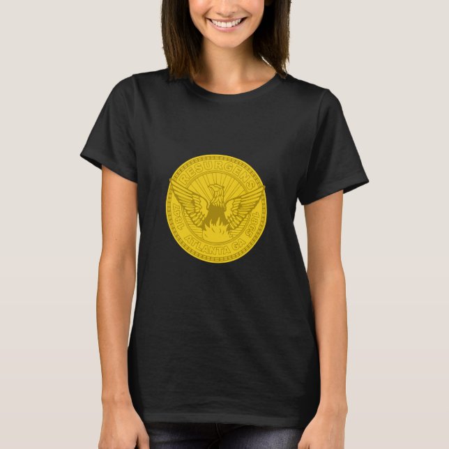 Emblema de Atlanta, camiseta de Georgia (Anverso)