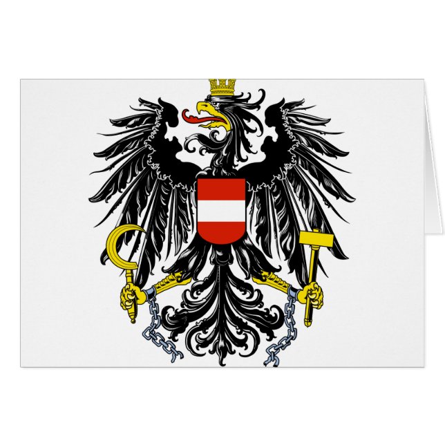 emblema de austria (Anverso (Horizontal))