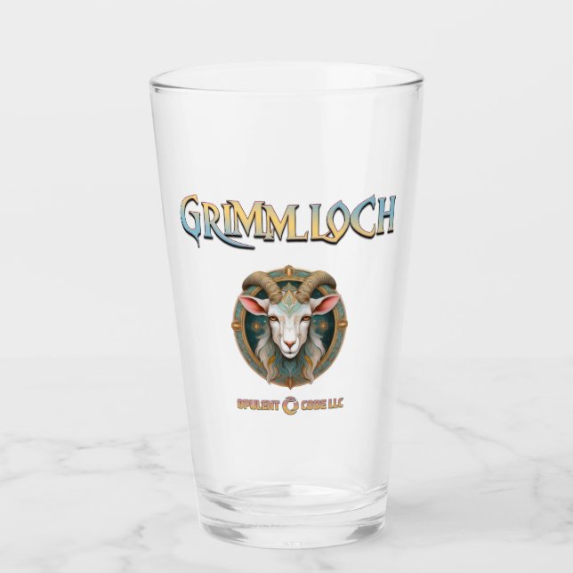 Emblema de Cabra de Fantasía RPG Grimmloch (Anverso)