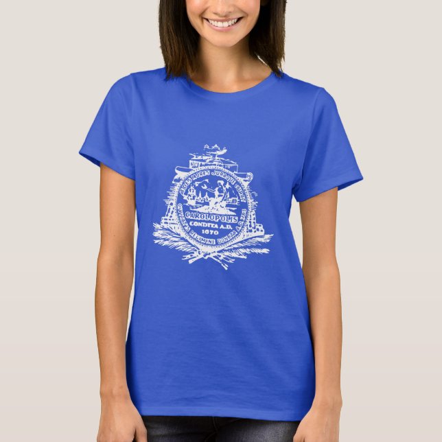 Emblema de Charleston, camiseta de Carolina del Su (Anverso)