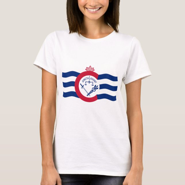 Emblema de Cincinnati, camiseta de Ohio (Anverso)