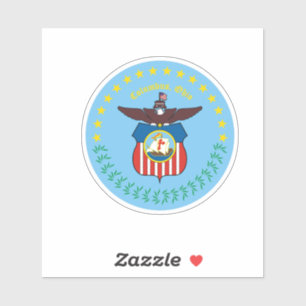 Emblema de Colón, Pegatina Vinyl de Ohio