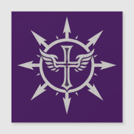 "Emblema de Cruz y Alas" Imán