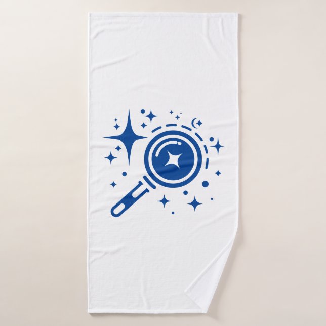 emblema de IA Estrellas de Twinkle, faro de la era (Toalla de baño)