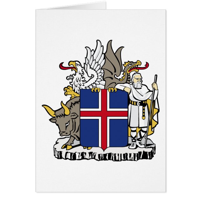 emblema de islandia (Frente)
