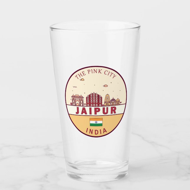 Emblema de la línea aérea de la ciudad de Jaipur (Anverso)