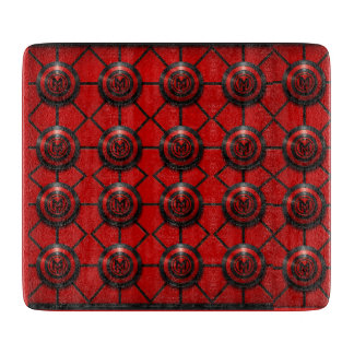 emblema de Munkus Tabla de cortar de vidrio/cocina