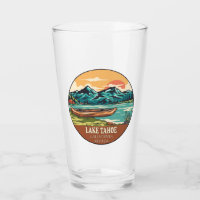 Emblema de pesca en barco de Lake Tahoe