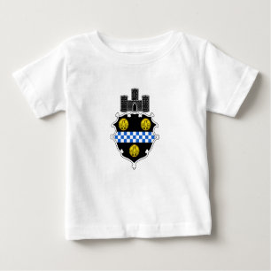 Emblema de Pittsburgh, camiseta bebé de Pennsylvan