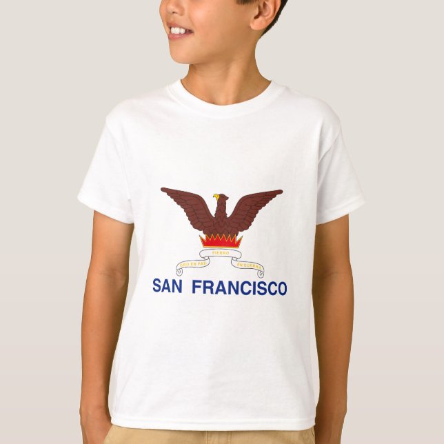 Emblema de San Francisco, camiseta de California (Anverso)