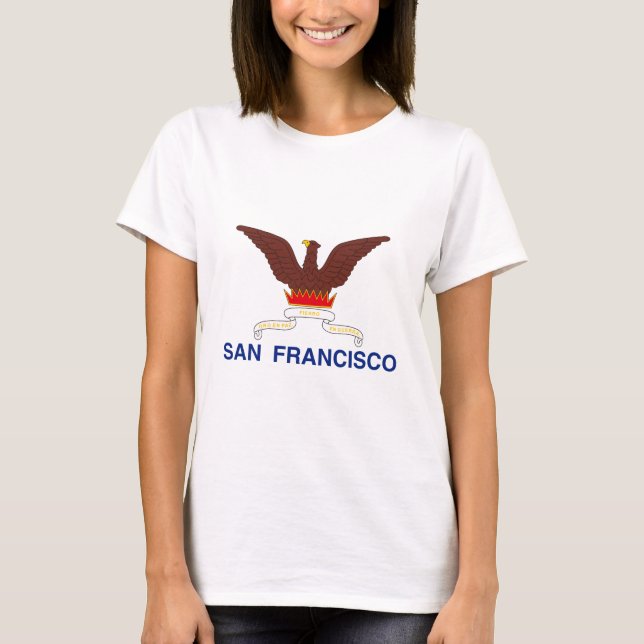 Emblema de San Francisco, camiseta de California (Anverso)
