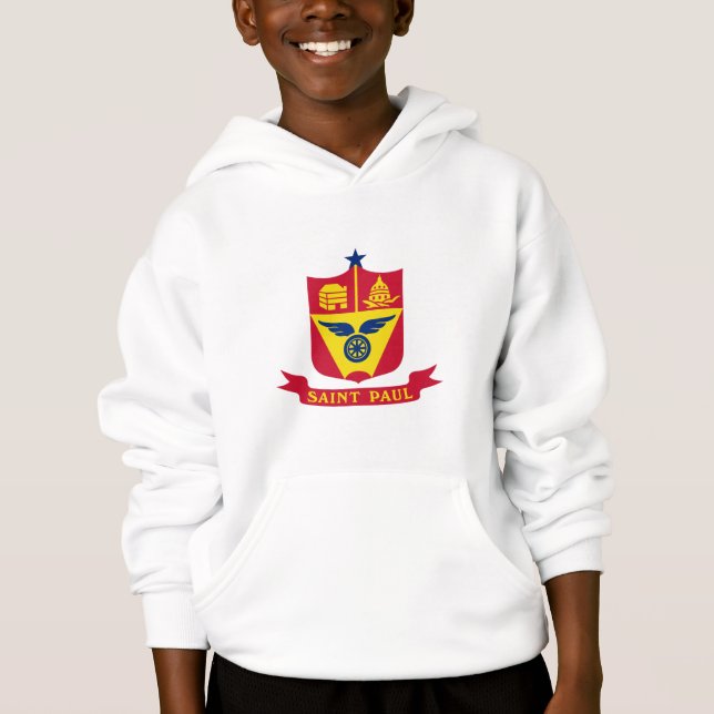 Emblema de San Pablo, Minnesota Hoodie (Anverso)