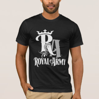 Emblema del Ejército Real Mente oscuro Camiseta