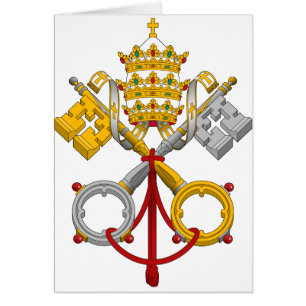 Emblema del papa oficial Symbol Coat del papado