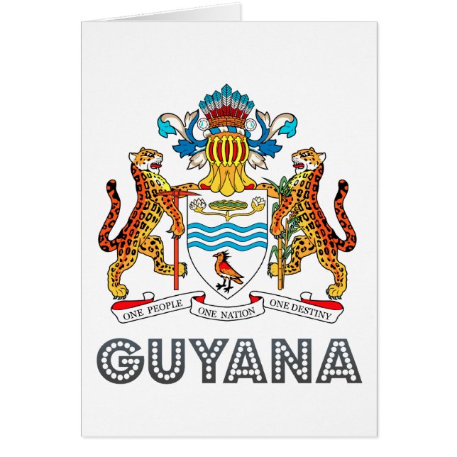 Emblema guyanés (Frente)