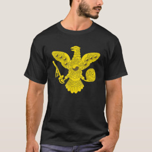 Emblema imperial de la camiseta de un imperio core