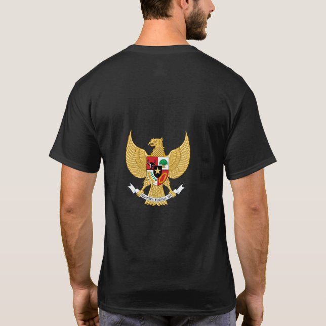 Emblema nacional indonesio Polo Shirt (Reverso)