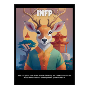 Embody Your Inner Deer: Poster de INFP